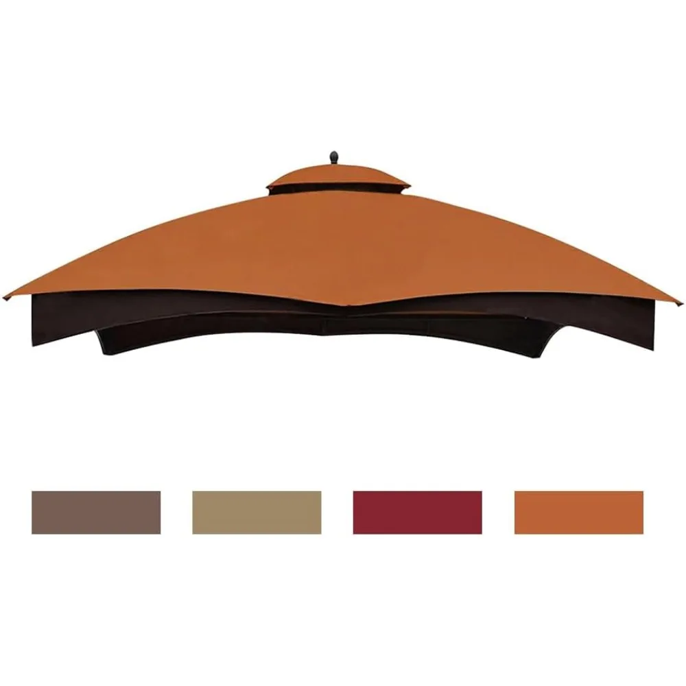 

Eurmax USA High Performance Replacement Canopy Top for Lowe's Allen Roth Heavy Duty Gazebo Roof Gazebo Top with Air Vent 10X12 C
