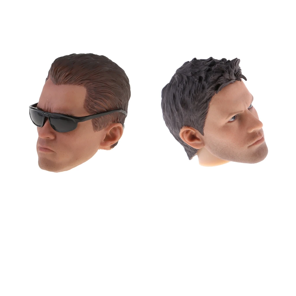 

1/6 Scale Handsome Men Head Sculpt for HT, Hottoys, , PH, Male Figure 04