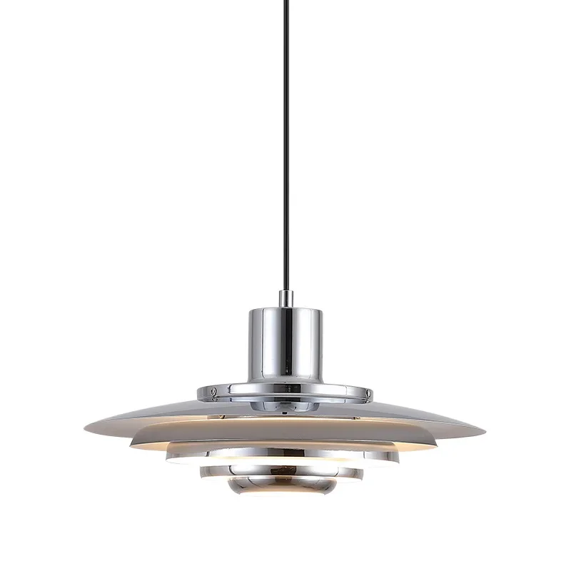 Light E27 Hanging Lamp For Dining Room Kitchen Living Room Simple Modern Denmark Metal Pendant
