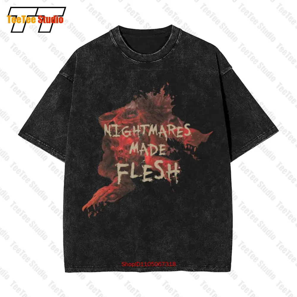 Bloodbath-Nightmares Made Flesh Ss Entombed Dismember Katatonia Camiseta vintage grande HD6A