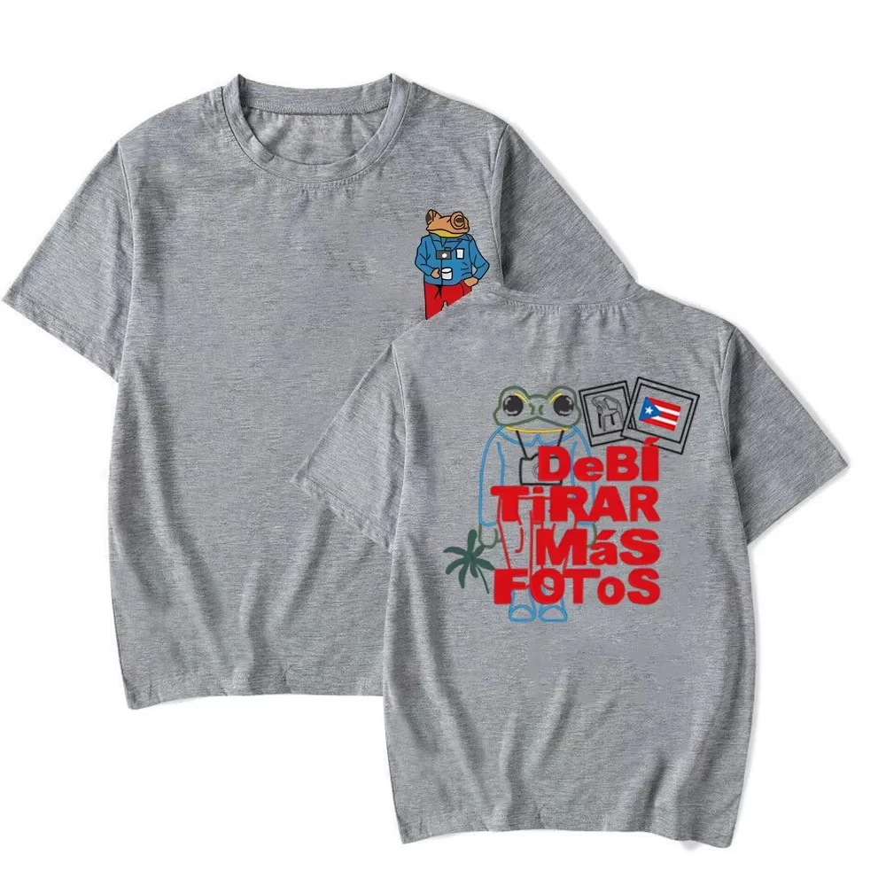 2025 سيئة الأرنب ألبوم جديد قميص DTMF ديبي تيارار ماسات Fotos تي شيرت Harajuku 2 الجانب طباعة العصرية الهيب هوب تيز Y2k الصيف التي شيرت