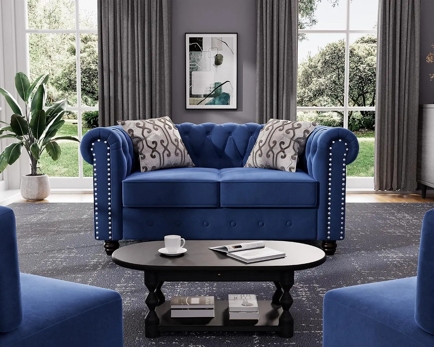 Chesterfield Loveseat 60