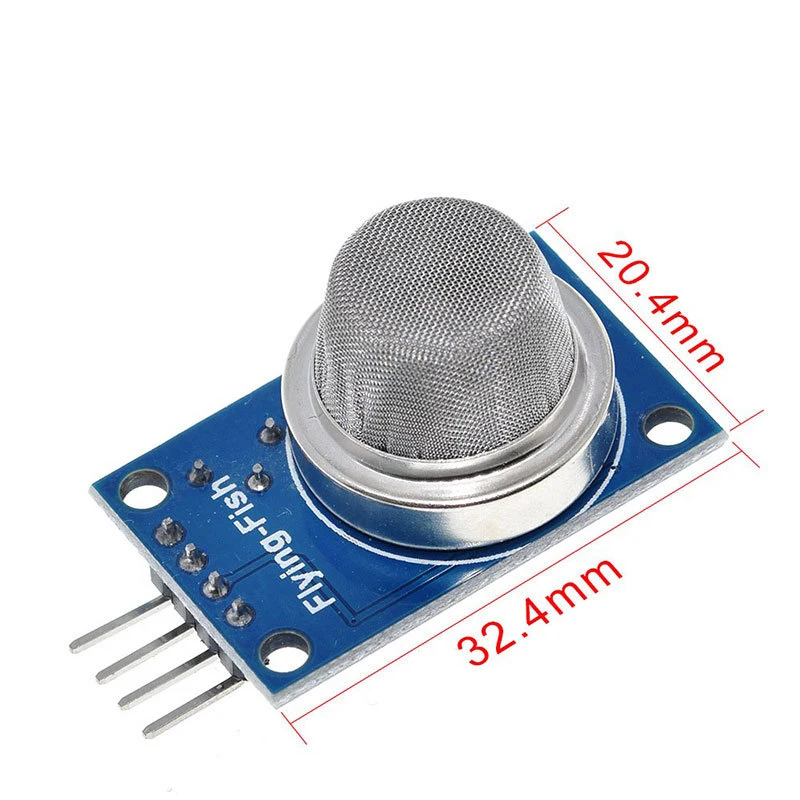 1/2~50/100Pcs MQ-2 Smoke Sensor Module Gas Sensor Methane Sensor Combustible Gas For Gas Leak Monitoring Device