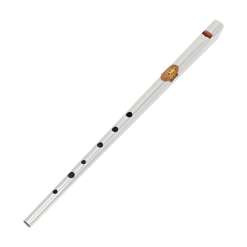 D/C Key Tin Whistle Student Beginner Portable Recorder Adult Practice Professional Vertical Flute Traditional Musical Instrument