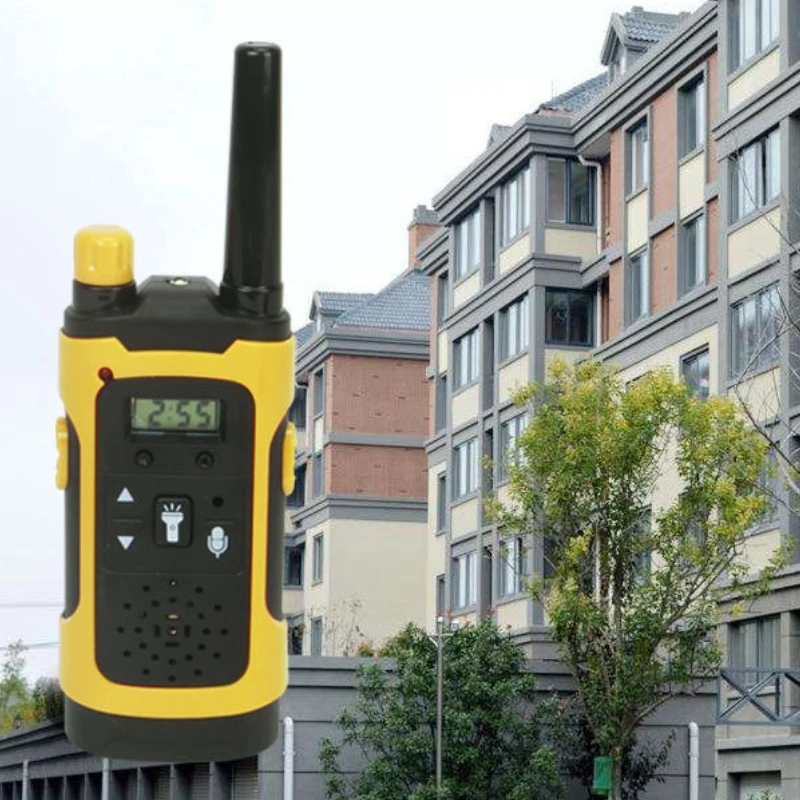Montessori-communicatiespeelgoed LED-walkietalkies voor kinderen Helder lange afstandchat Ouder-kind Spelen Kleuterschool Buitenuitrusting