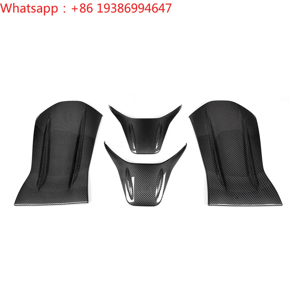 For Prepreg Carbon Fiber Seat Covers for Mercedes W205 C63 C43 W176 A45 W117 CLA45 X156 GLA45 W213 E63 AMG GT