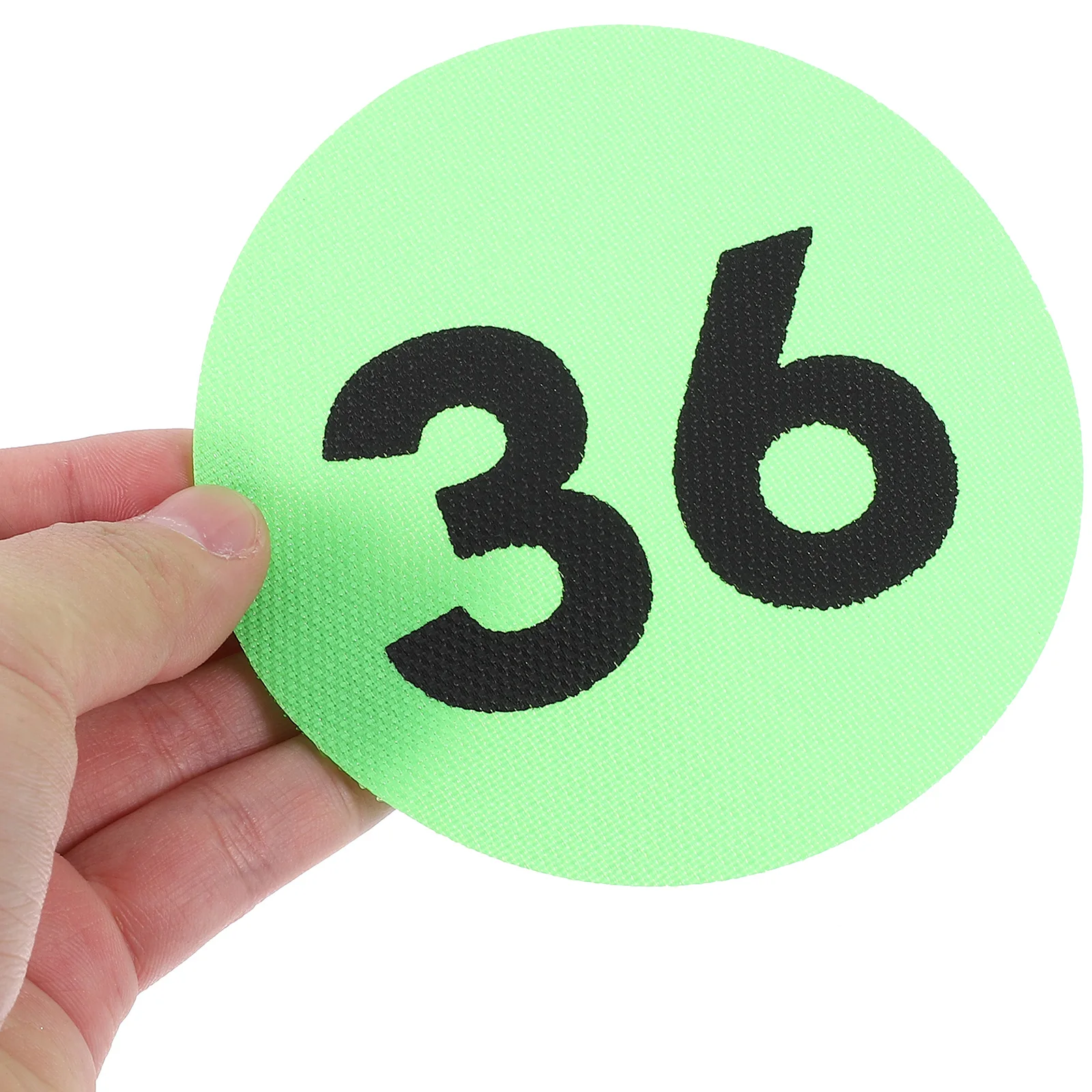 

36pcs Number Training Carpet Circular Design Bright Colors Educational Toys Classroom Supplies Carpet Dots Safe Material Indoor