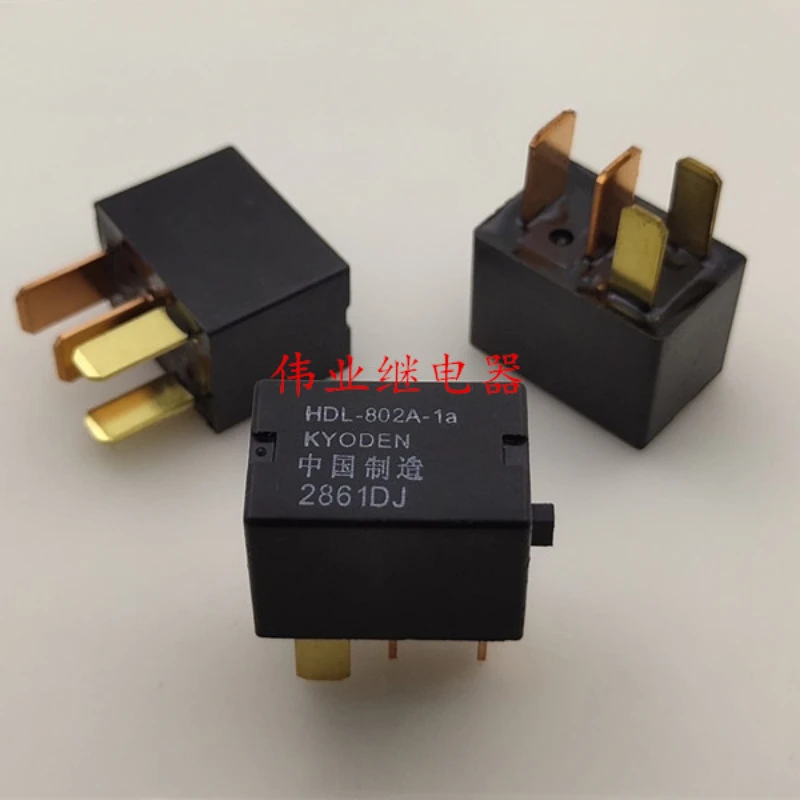 

（Brand-new）1pcs/lot 100% original genuine relay:HDL-802A-1a 12V Automobile motorcycle relay 4pins