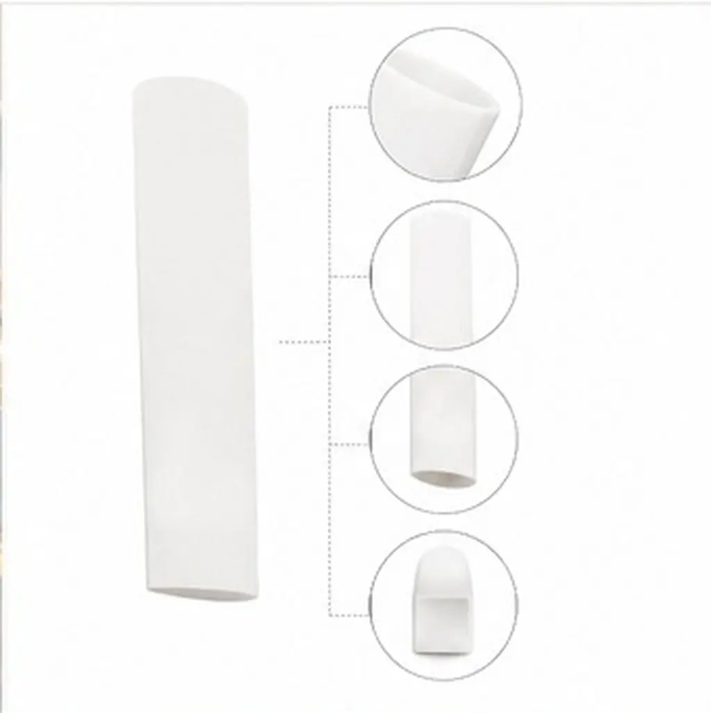 1Pcs Advanced Resin Saxophone Reed for Alto Sax Traditional Design Precision Cut Long Service Life Space Saving Sound Quality