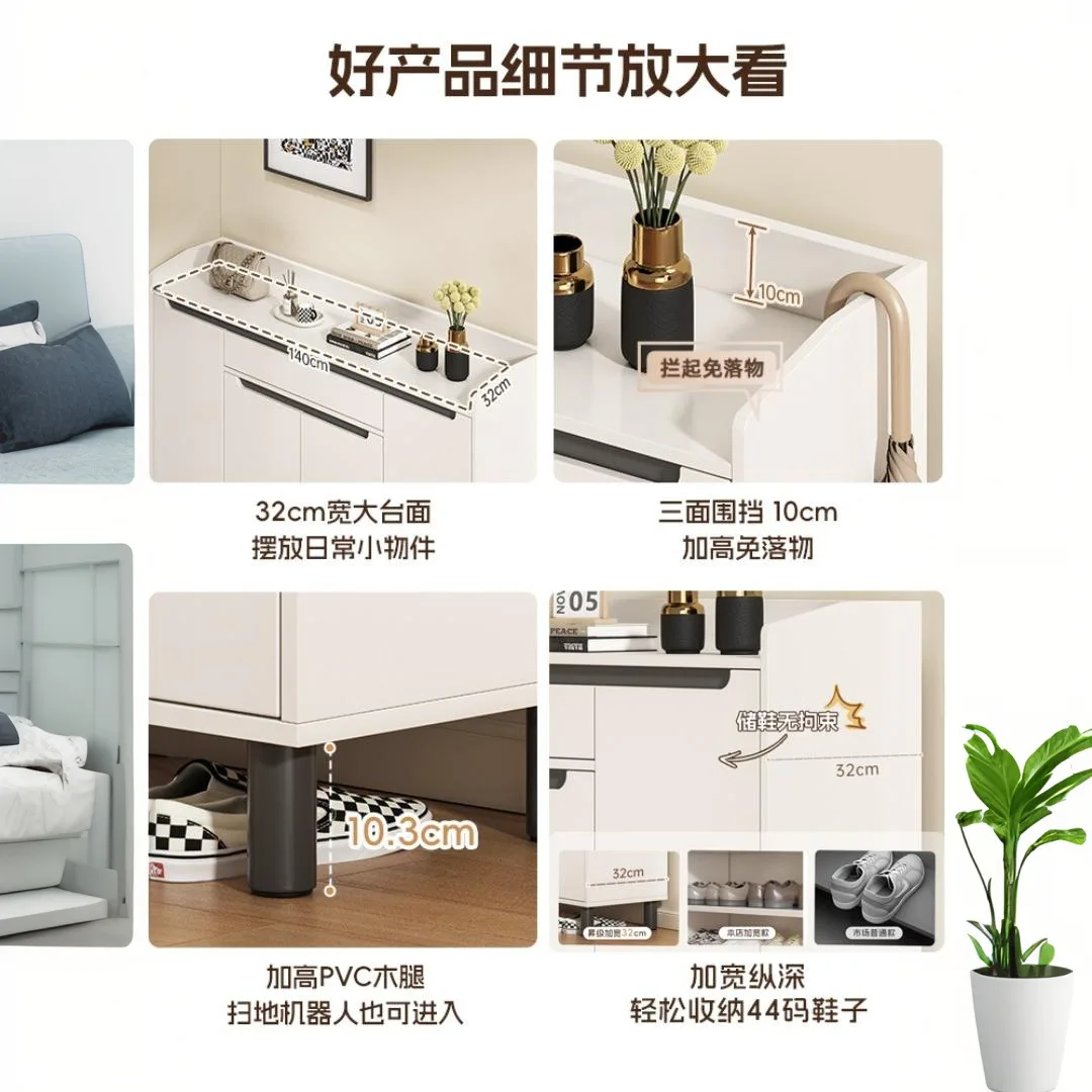 خزانة الأحذية، خزانة الشرفة المنزلية، داخلي 2025، شرفة متكاملة جديدة على الحائط، تخزين بسعة كبيرة