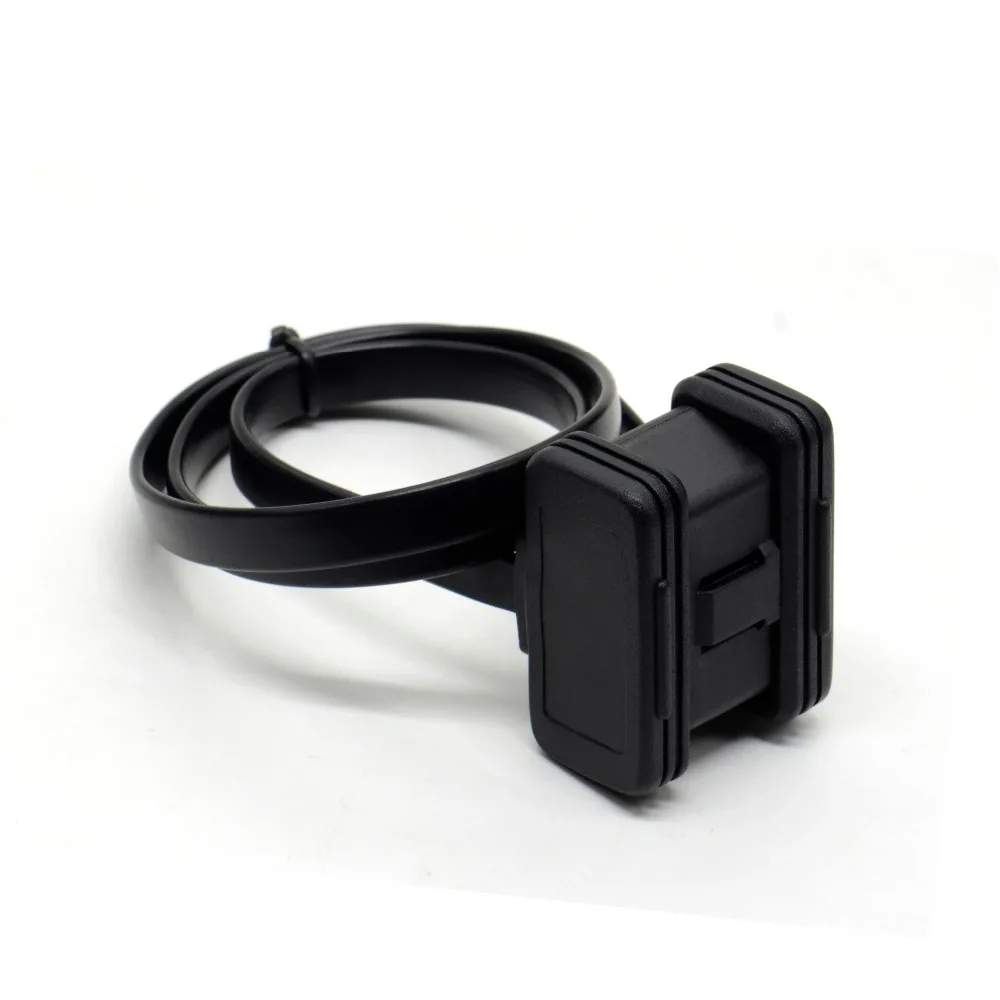 30/60/100CM Flat+Thin As Noodle 16 Pin Socket OBD OBDII 16Pin Male To Female Car Scanner OBD2 Extension Cable Connector 2025