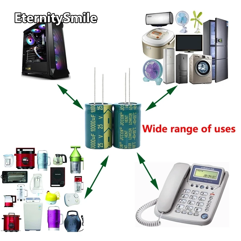 230Pcs/Box Capacitor Kit Aluminum Electrolytic Capacitors Set 15Values 16V 25V 35V 50V 1uF-470uF Assorted Kit Storage Low ESR