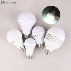 5W - 15W E27 LED Light Bulb Portable Spotlights The Smart Emergency Bulb High Brightness Rechargeable Light