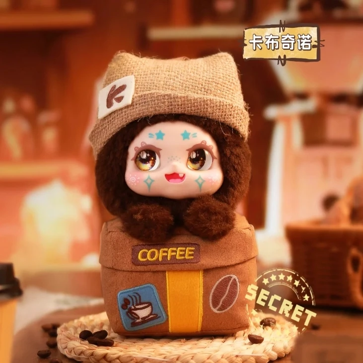

Виниловая слепая коробка Kimmon Let'S Cafe, модная загадочная коробка-сюрприз, игрушка, мультяшная кимон, подвеска, брелок, декор, игрушка, подарок на день рождения