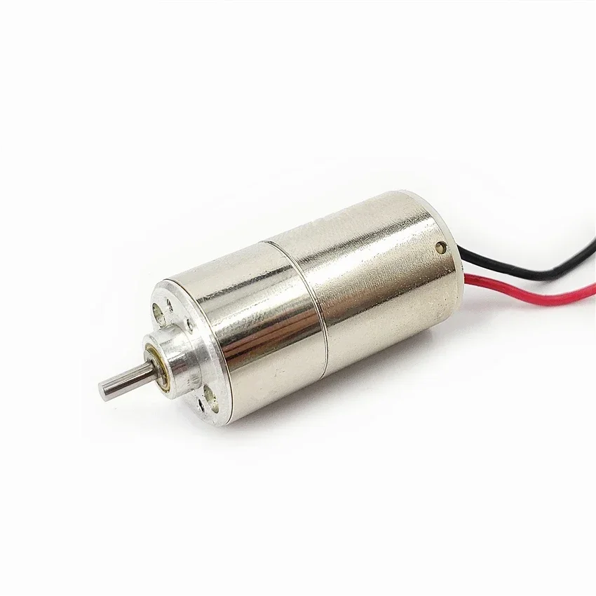 Micro Precision Coreless Gear Motor 16MM Full Metal Steel Gear Motor DC 3V 3.7V 5V 6V 98RPM High Torque for Robot Replace Maxon