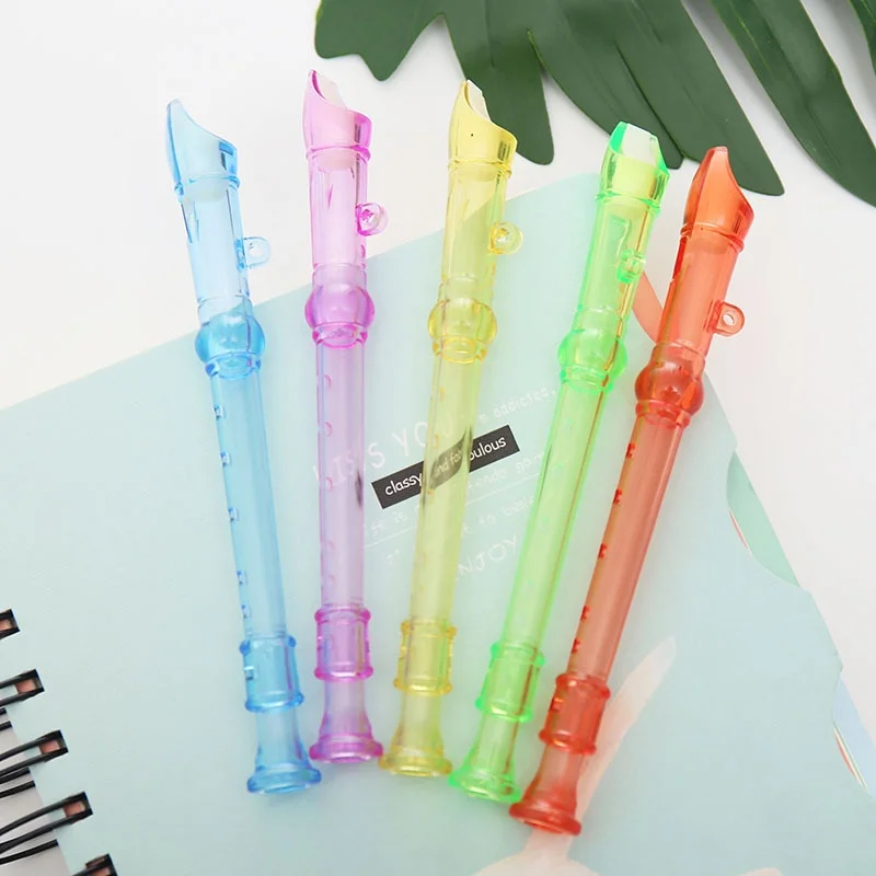 1pcs 6-Hole Simple Colorful Clarinet Plastic Flute Beginner Music Playing Wind Instruments Toy Musical Instruments For Kids