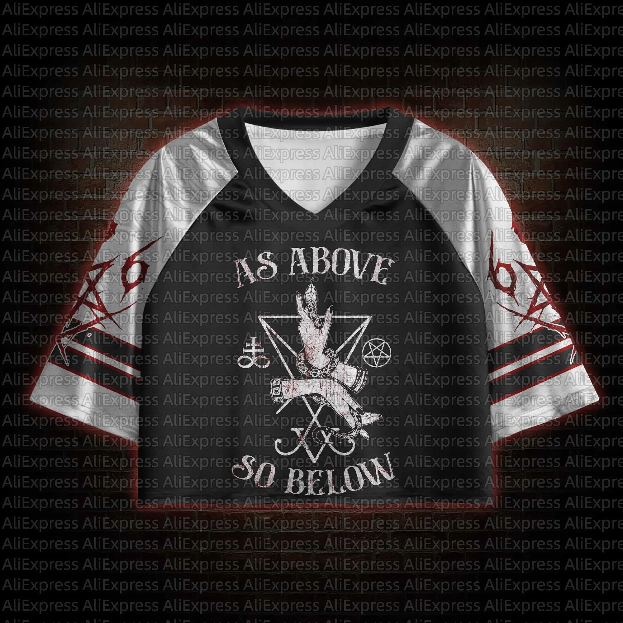 2026 New Movie Sports Fashion Adult Children V-neck Crop Top T-shirt Street View Clothing Gothic Horror Fan Gift
