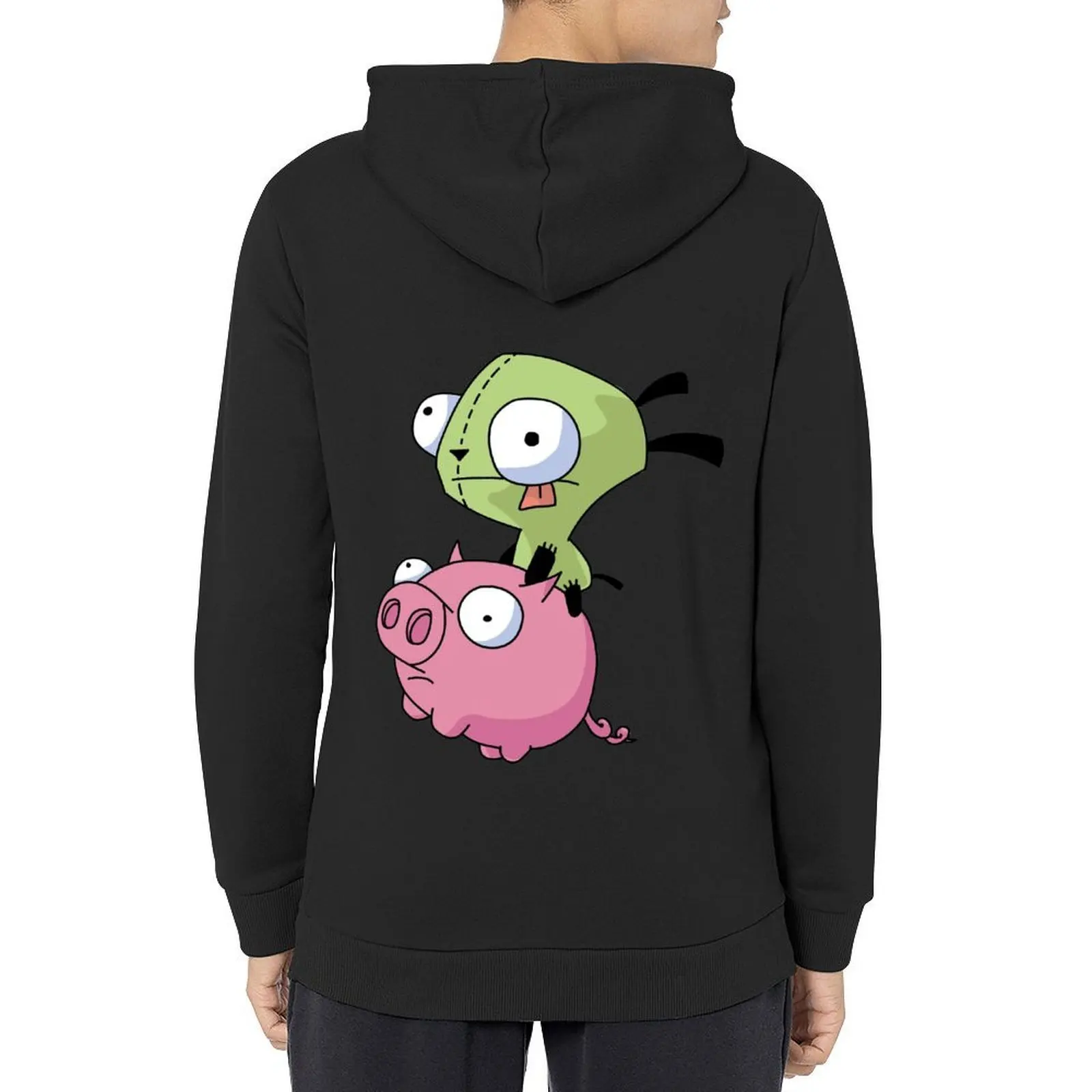 

Gir Riding Pig Hoodie clothes for men blouse japanese style autumn new products graphic hoodie