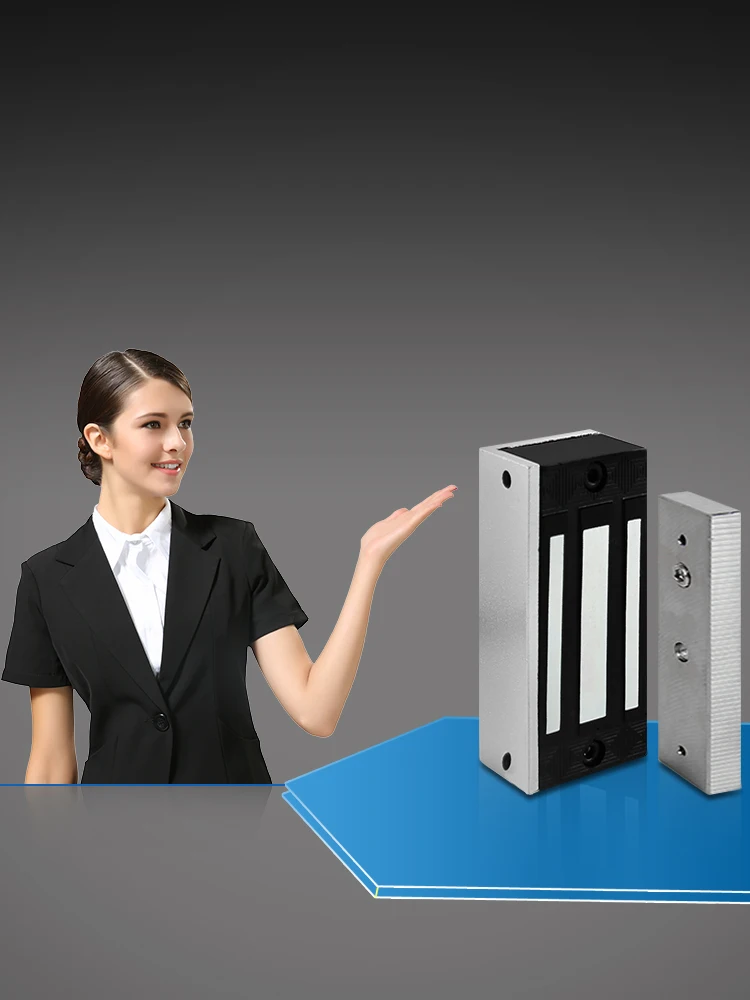 KOB contrôle d'accès serrure magnétique 60kg serrure électromagnétique porte unique retard retour serrure électrique étanche électronique