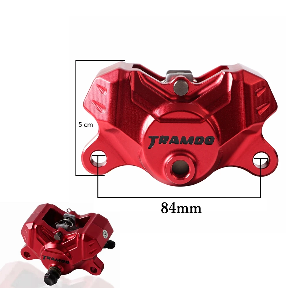 

Universal CNC Motorcycle 34mmx2 piston Rear Brake Caliper Pump 84mm Install For Honda Yamaha Kawasaki Suzuki BWS RSZ JOG M3 Niu