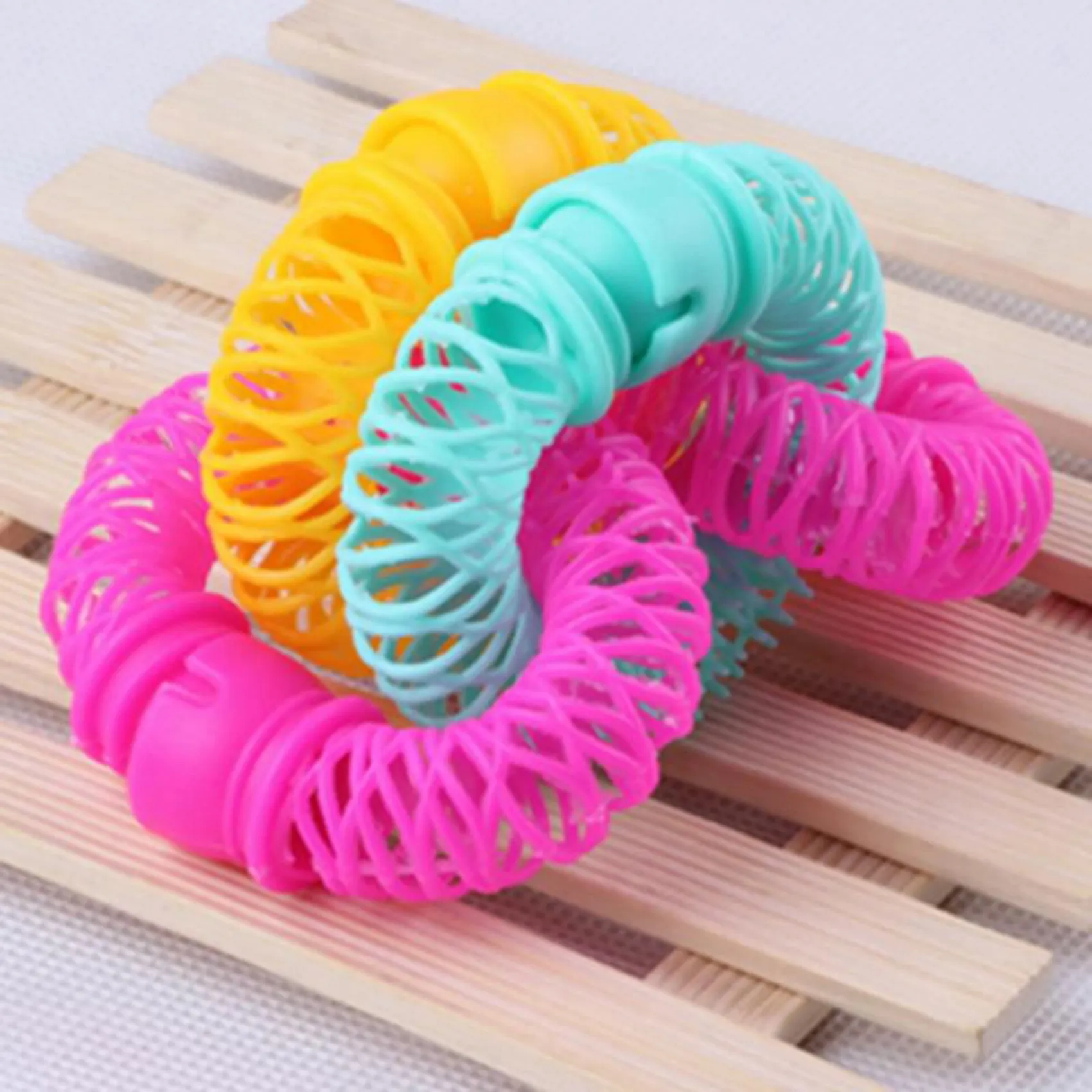 A02M-Fashion 16Pcs Magic Hair Curler Spiral Curls Roller Donuts Curl Hair Styling Tool Hair Accessories