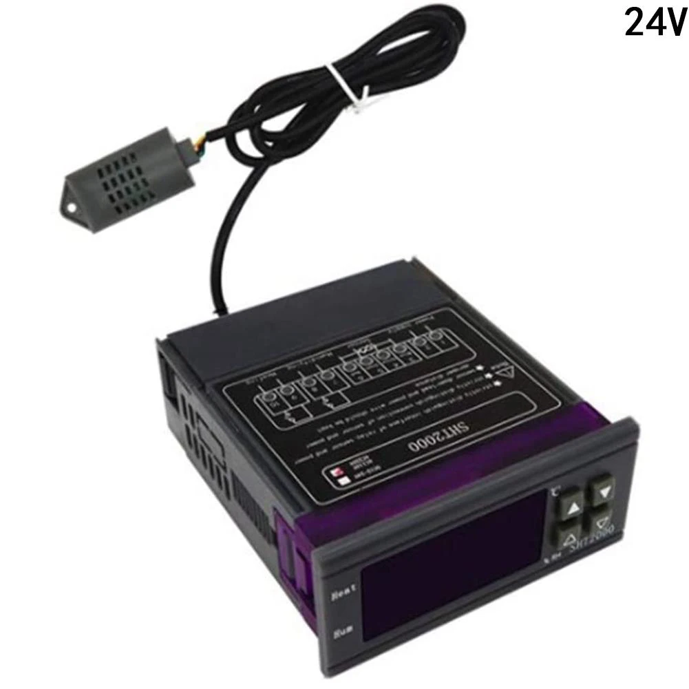 Controlador de display digital SHT2000 Termostato inteligente de temperatura e umidade com recursos de controle eficientes