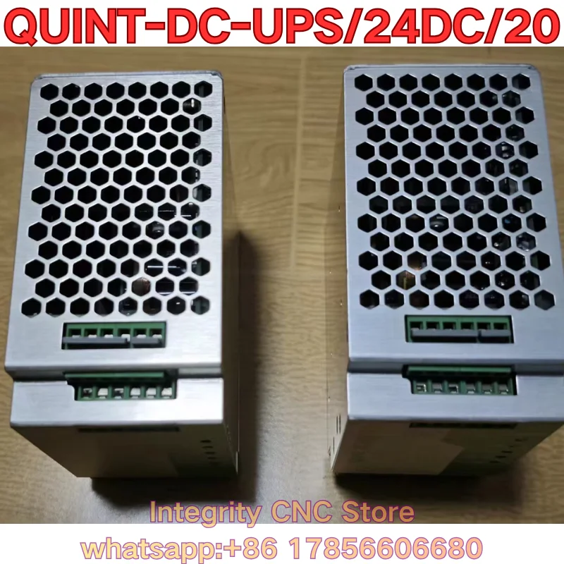 Second-hand QUINT-DC-UPS/24DC/20 PLC module function test is normal 2866239