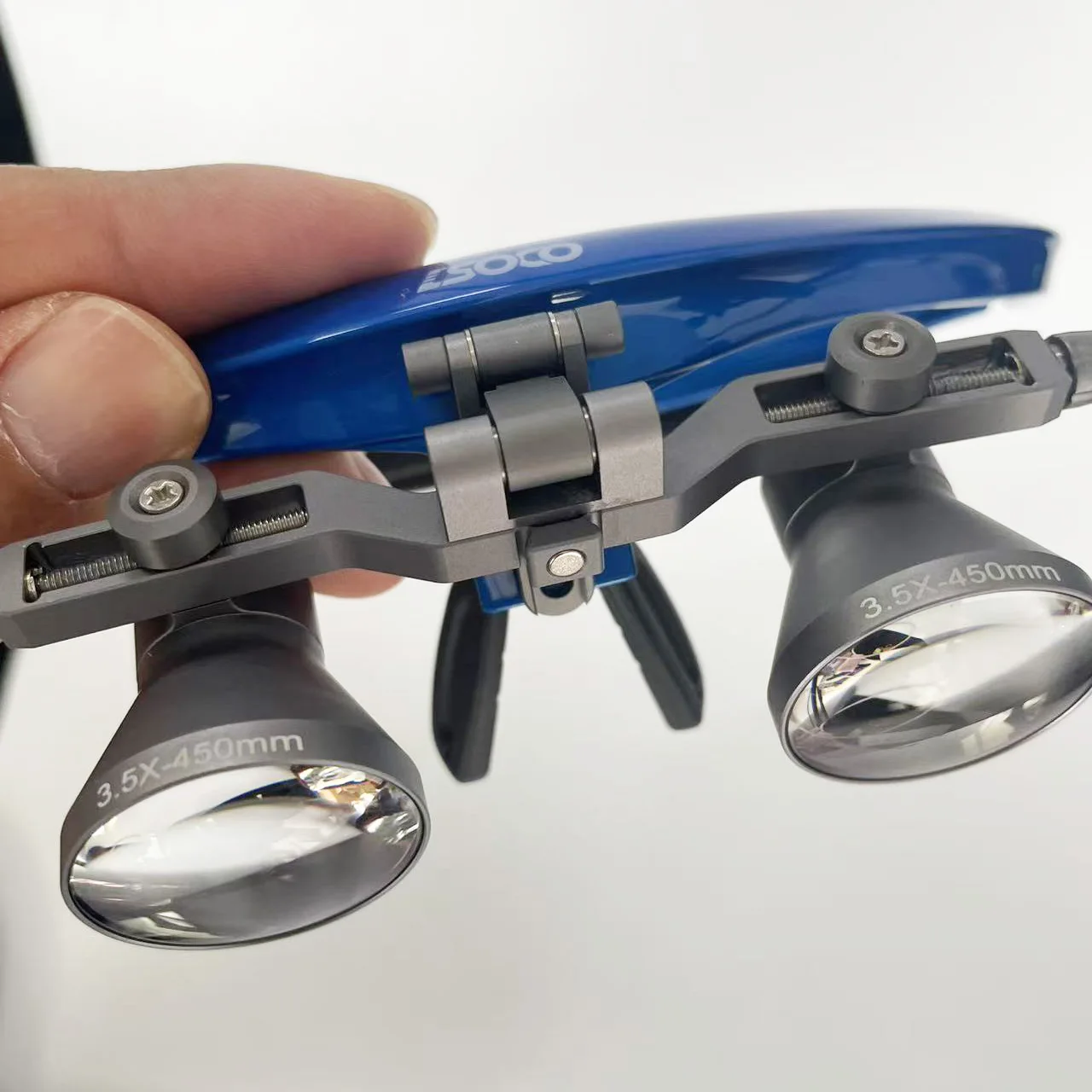 

Dental Loupes 2.5X 3.5X Binocular Magnifyging Glass IPD Adjustable Medical Head-Mounted Magnifier Surgical Loupe