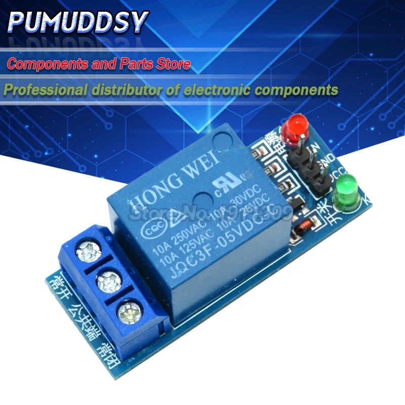 1PCS 1 Channel 5V Relay Module Low level for SCM Household Appliance Control new