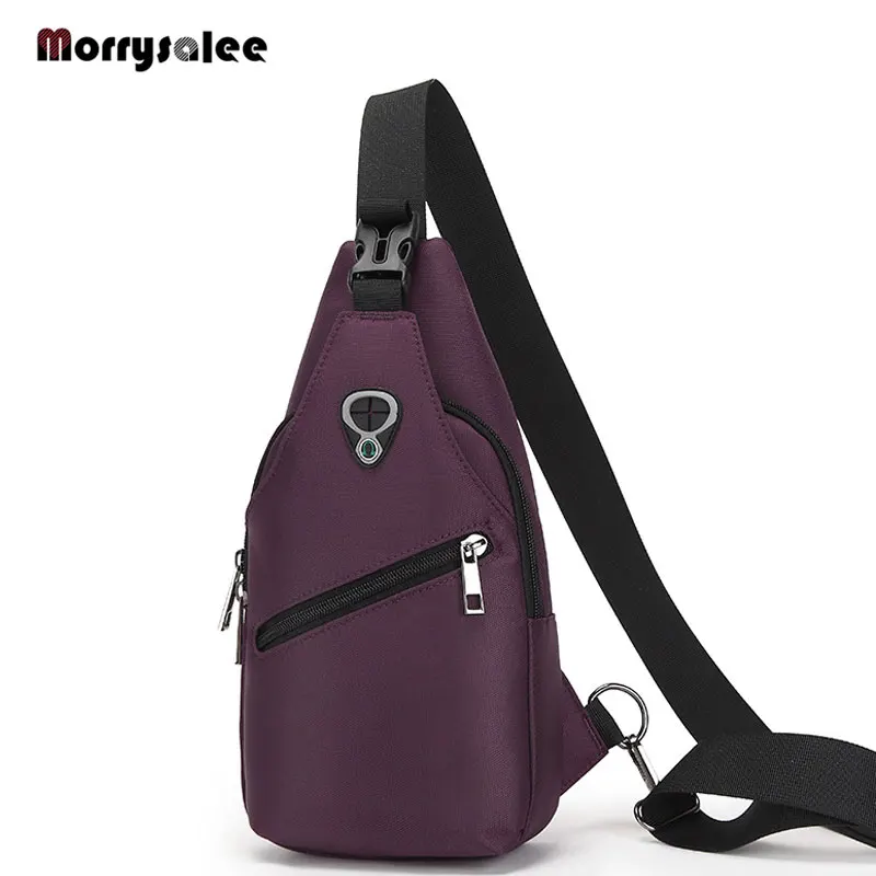 New Male Chest Bag Messenger Shoulder Bag for Teenager Bag Oxford Cloth Fashion Leisure Waterproof Man Handbags & Crossbody Bags