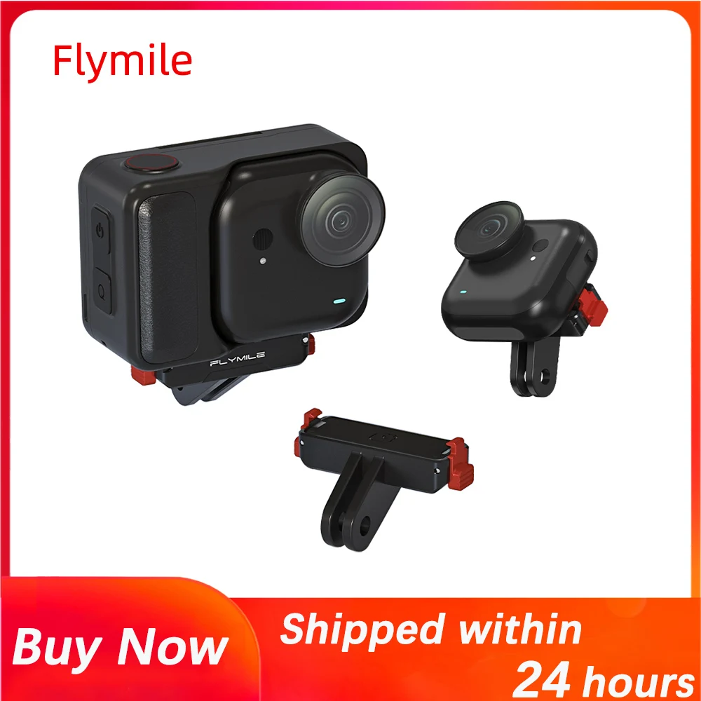 

Magnetic Quick Release Mount for Insta360 GO Ultra, Angled Base with Metal Lock,Adapter Holder,For Insta360 Go Ultra Accessories