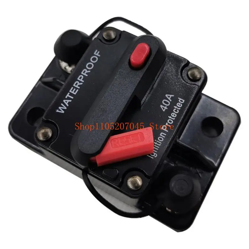 

37cd ABS Material Waterproof Marine Truck Boat Car Fuses Holders With Double Fuses Types For Stable Power Supply In Vehicles