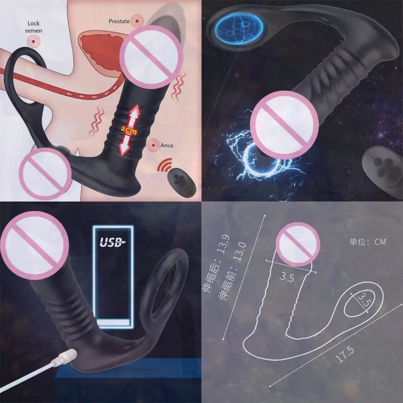 Handfree مثير الرجال Penies Tapon الشرج Peninana الذكور حلقة الرجال الأعضاء التناسلية خاتم سيليكون هزاز خاص بالسيدات استمناء