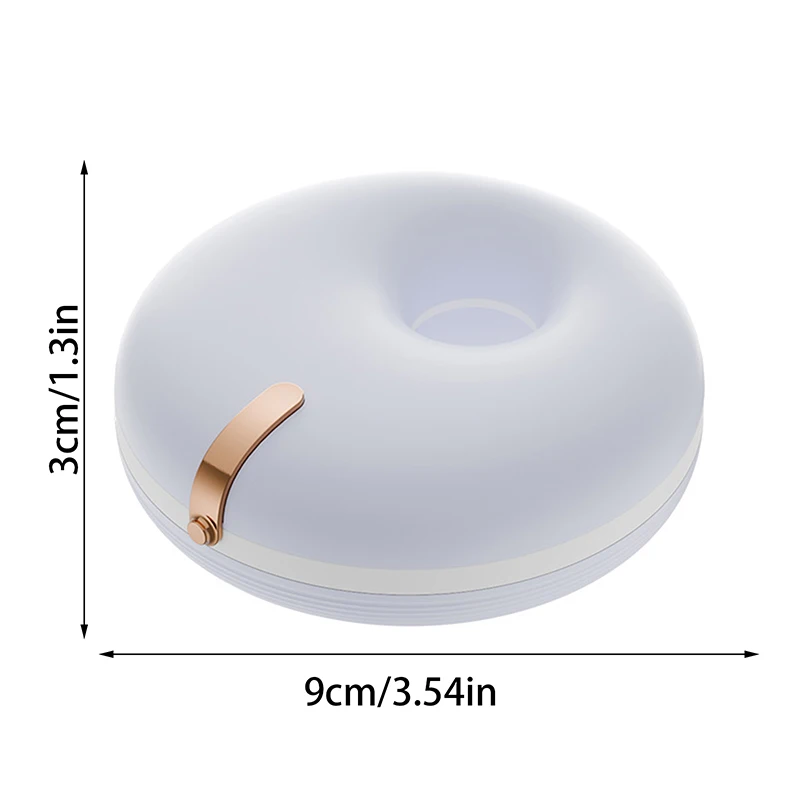 Portable Doughnut Design Denture Storage Box Simple Style Braces Retainer Dental Braces Organizer Practical Storage Solution - Image 6