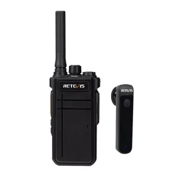 Retevis Walkie Talkie kompatybilne z Bluetooth RB637 PTT PMR446 FRS Radio dwukierunkowe Przenośne radio Walkie-talkie dla restauracji hotelowej