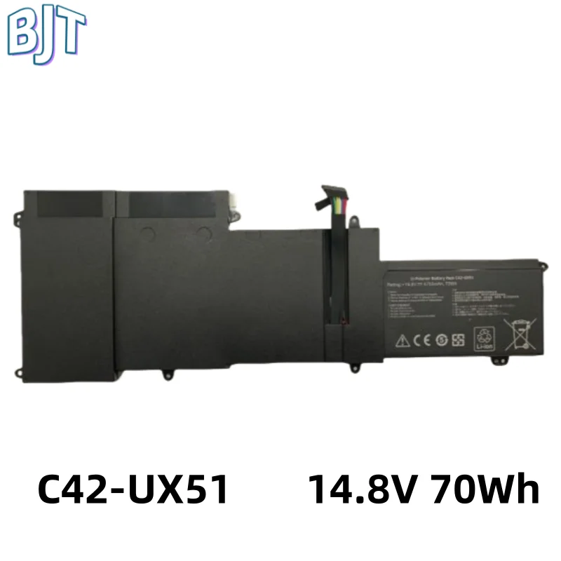 

14.8V 70Wh 4750mAh New C42-UX51 Laptop Battery For ASUS ZenBook U500 U500V U500VZ UX51 UX51V UX51VZ U500VZ-CN032H UX51VZ-DB114H