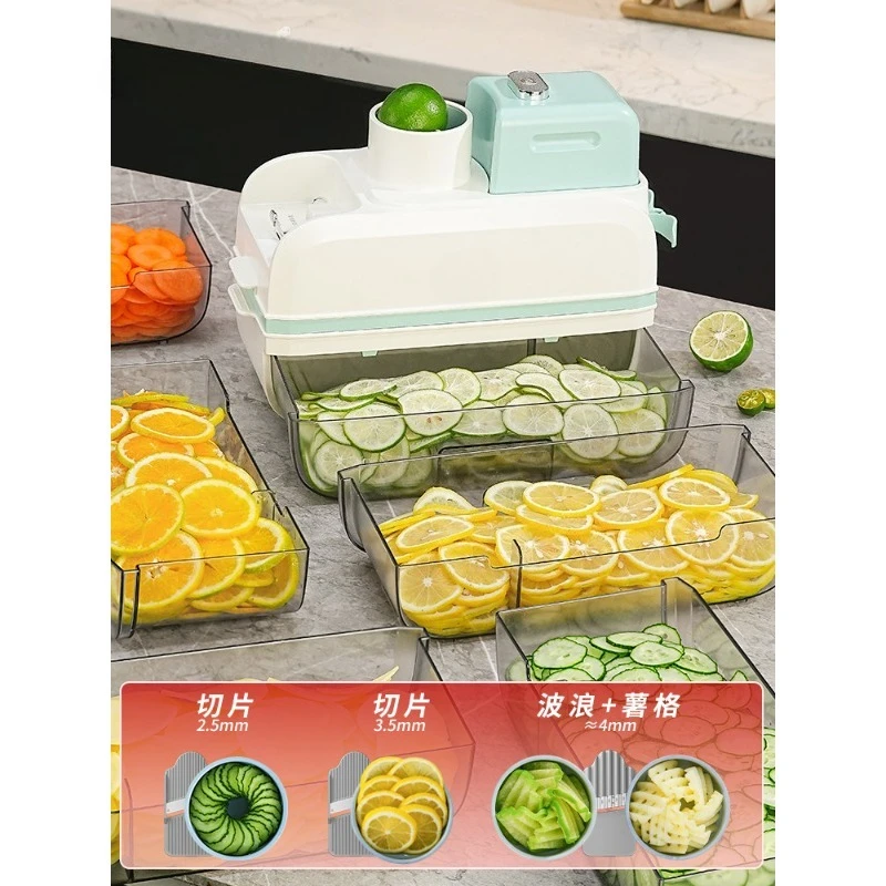 Multifunctional Kitchen Fruit Slicer Household Manual Cutter For Lemon Vegetable Fruit Thin Slices