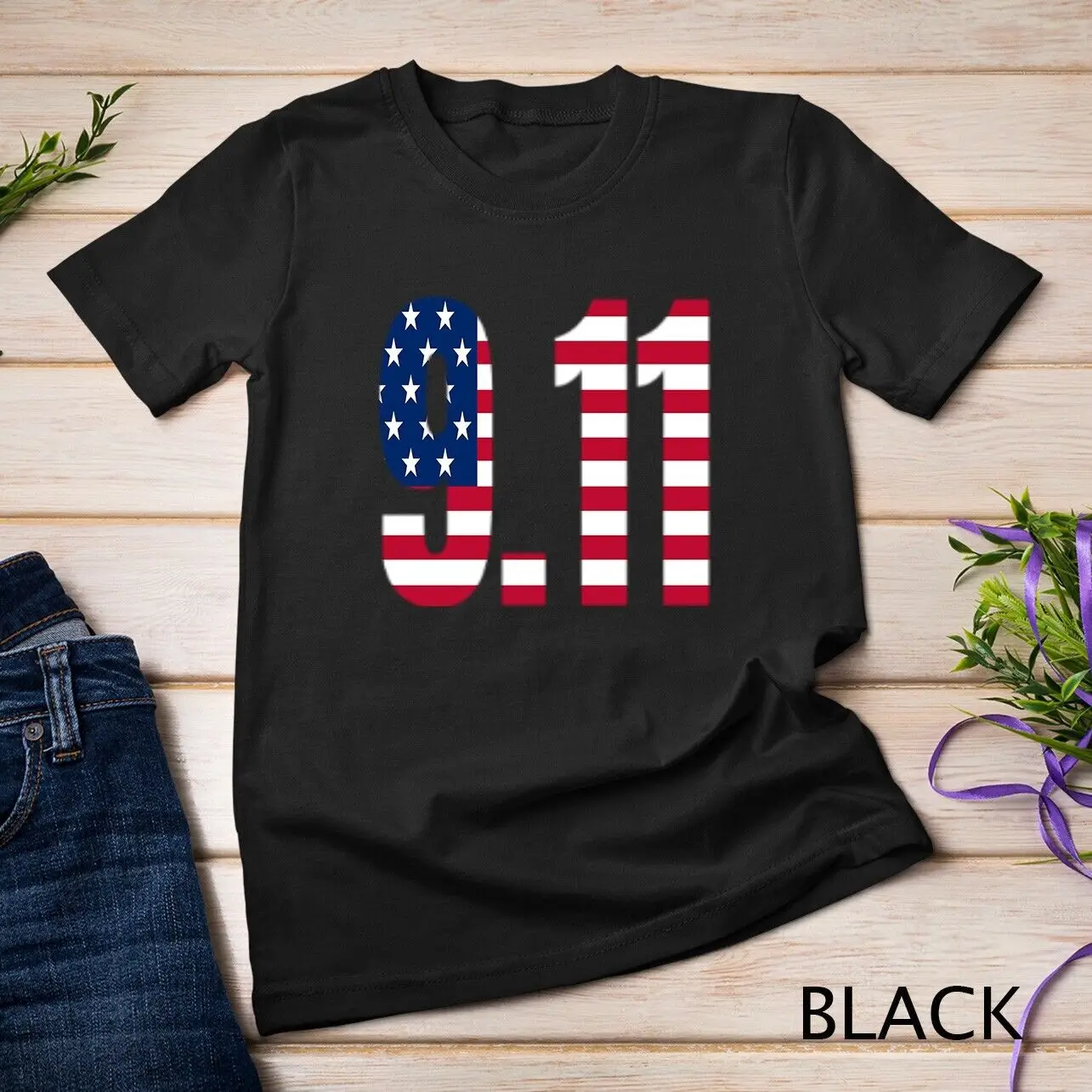 9-11 We Will Never Forget Patriot T-shirt Unisex T-shirt