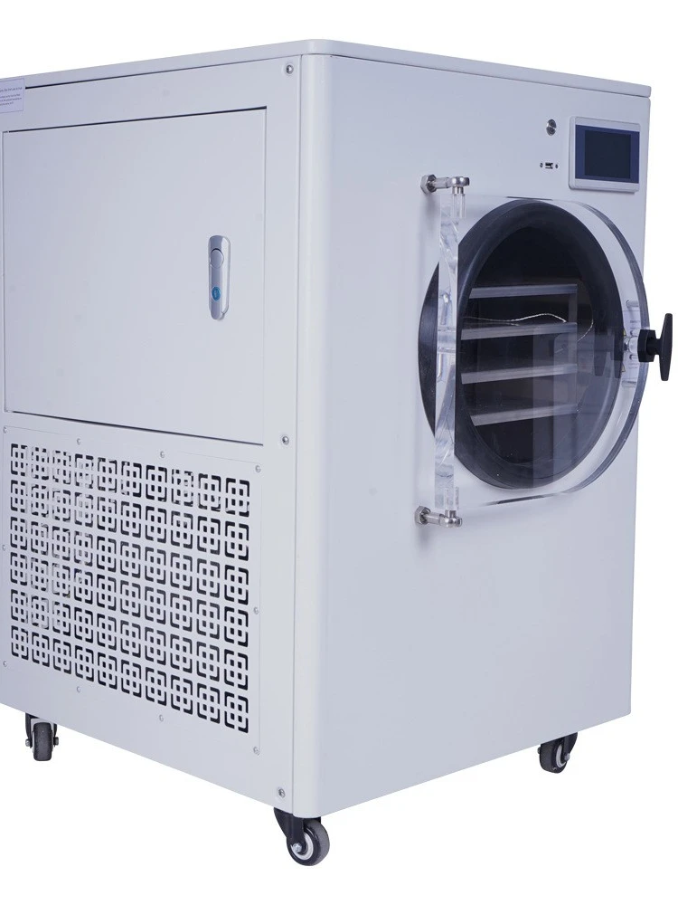 -55 degree Low Temperature Vacuum Freeze Dryer Machine Vegetables Fruit Vacuum Freeze Dryer Mini Lyophilizer Food Freeze Drying