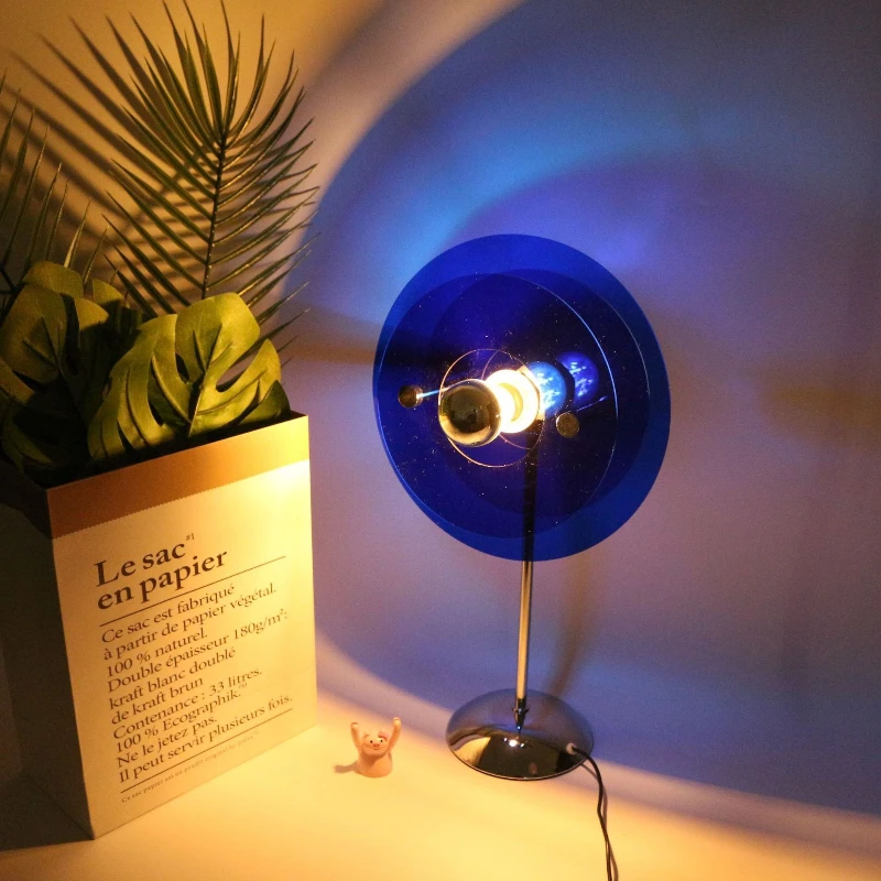 Bauhaus Acrylic Colorful Desk  - огляд і ціна Floor Lamp Tripod