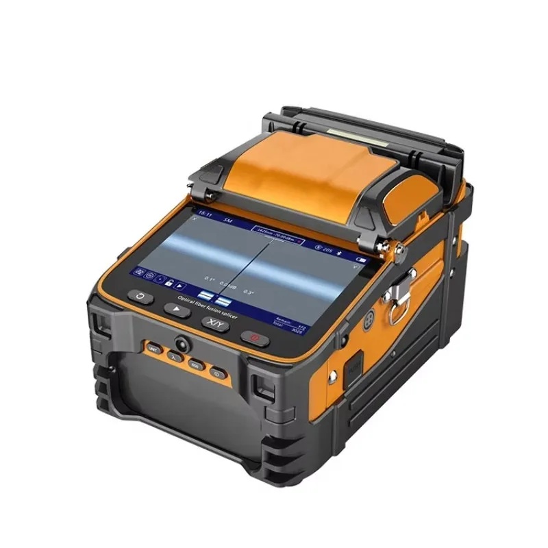 SURELINK Professional AI8C AI9 AI9 Fiber Optic Fusion Splicer Fast Speed Touch Screen FTTH Splicing Machine for Network Use