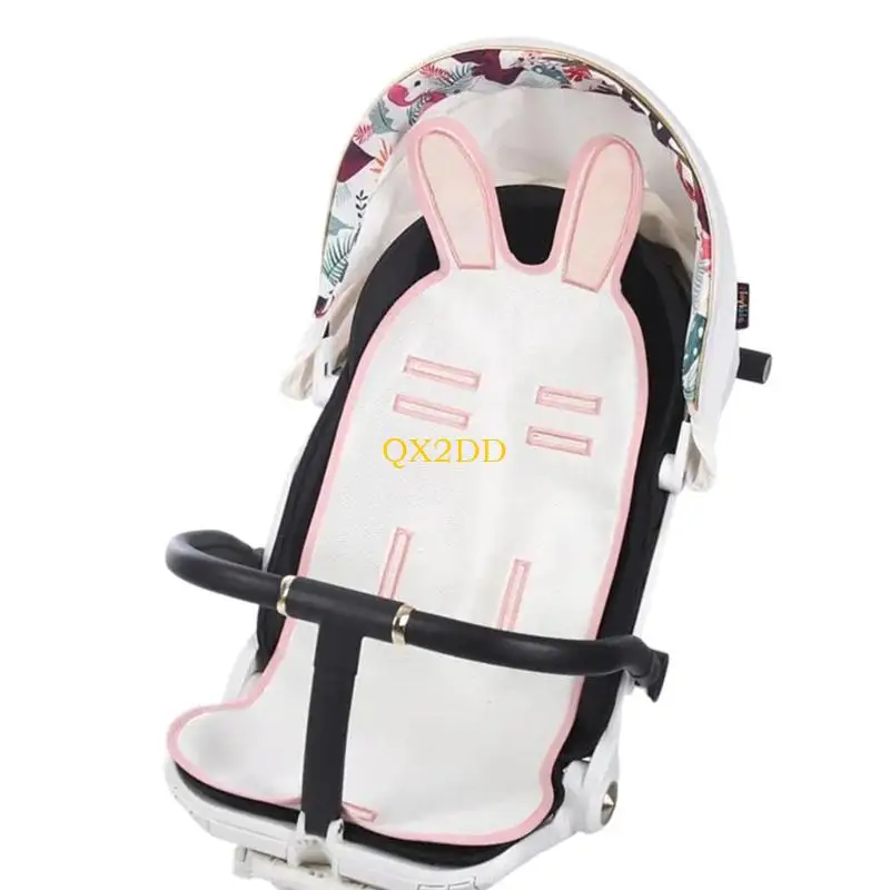 

QX2D Летний коврик для коляски из ледяного шелка, подушка для жаркой погоды и неудобных колясок