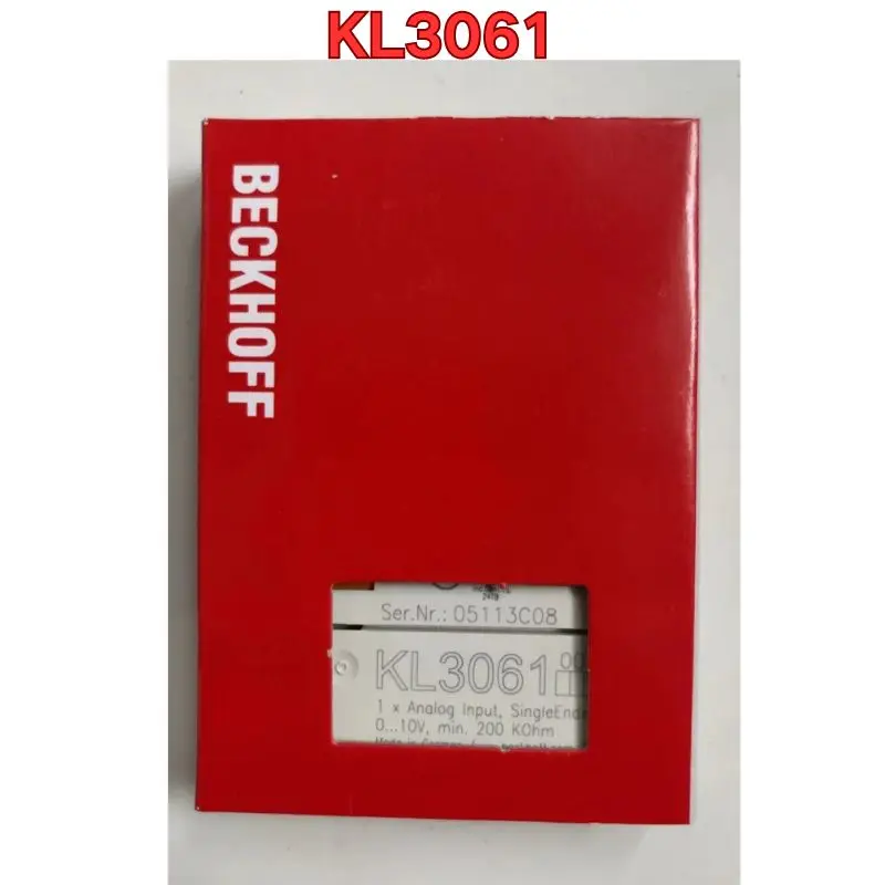 

New Beckhoff module KL3061