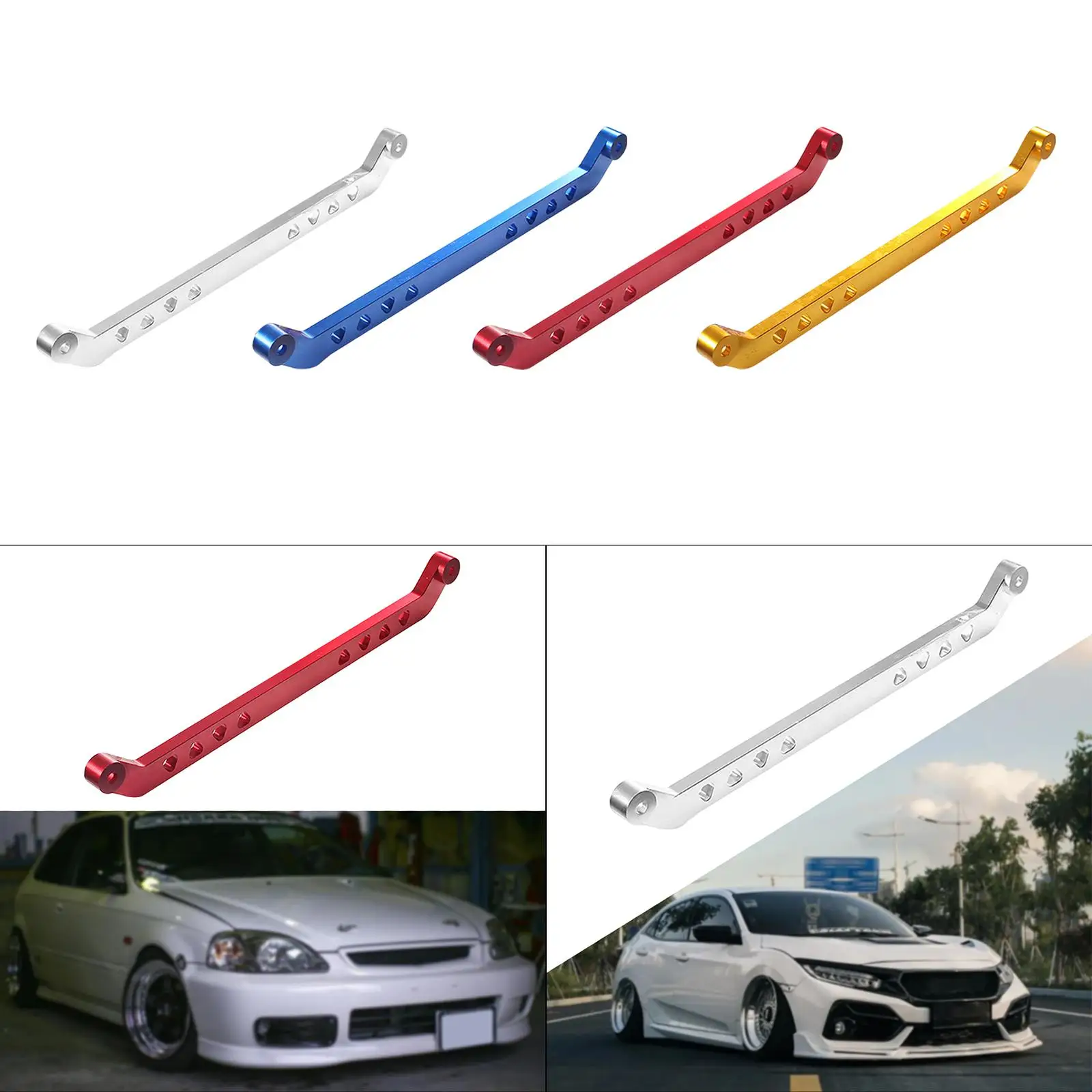 

Rear Lower Subframe Tie Bar Automobile Control Arm Accessories Portable Sturdy Parts Replaces for 1996-2000 Honda Civic EK