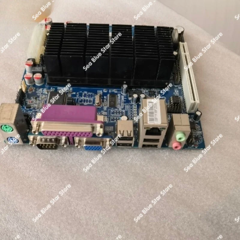 ITX-D525 main board IP25X4 main board ITX-M52X21D 17 * 17 industrial computer D525 with PCI second-hand disassembly main board