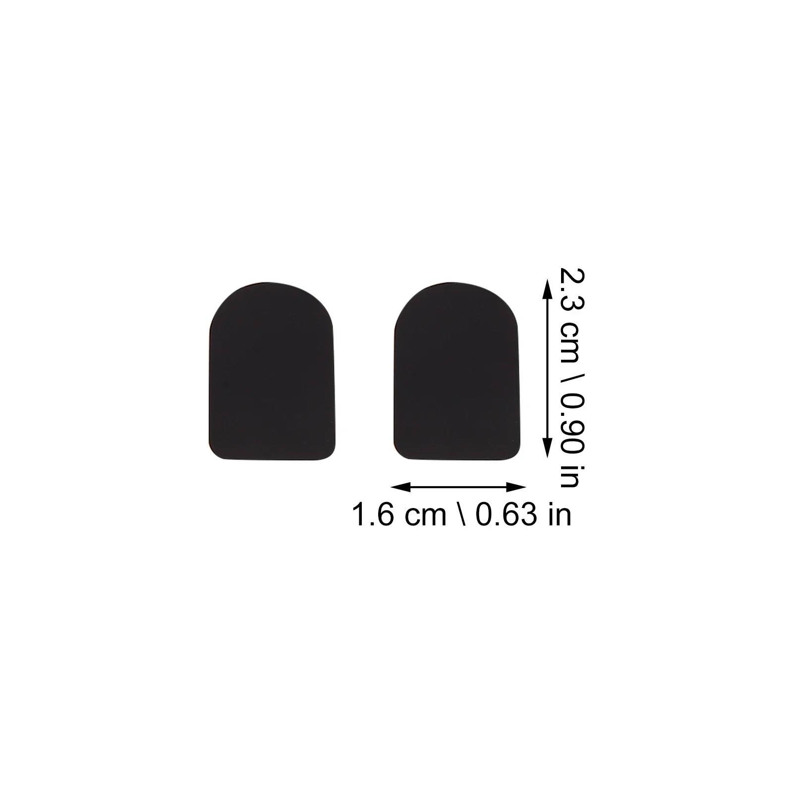 

10 Pcs Clarinet Tooth Pad Sax Mouthpiece Tenor Saxophone Soprano Thick Cushions Patch Silica Gel and Pads