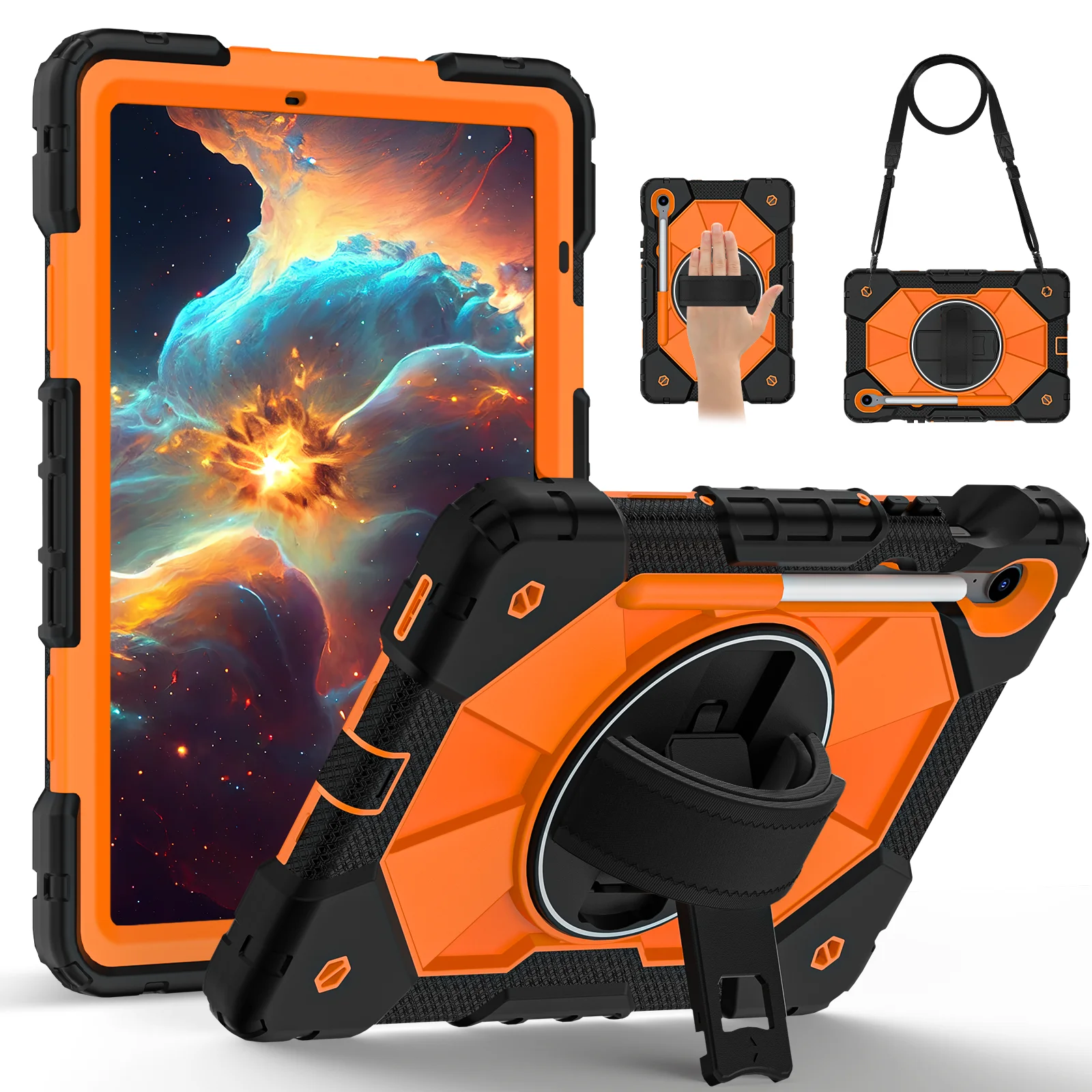 360 degree rotate stand case Kids Students Case For Samsung Galaxy Tab S10FE S9 FE 11
