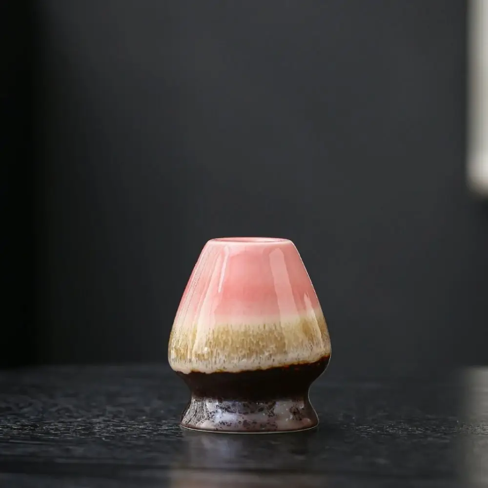 

2Pcs Pouring Spout Matcha Bowl Set Reusable Handcrafted Ceramic Matcha Tool Multipurpose Easy To Clean Matcha Tea Set