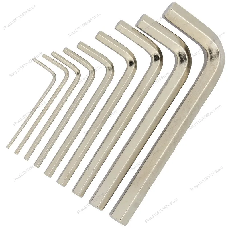 For 0.7-36 Mm Hexagon Wrench Metric L-7 Small Wrench Flat Head Hexagon Screwdriver