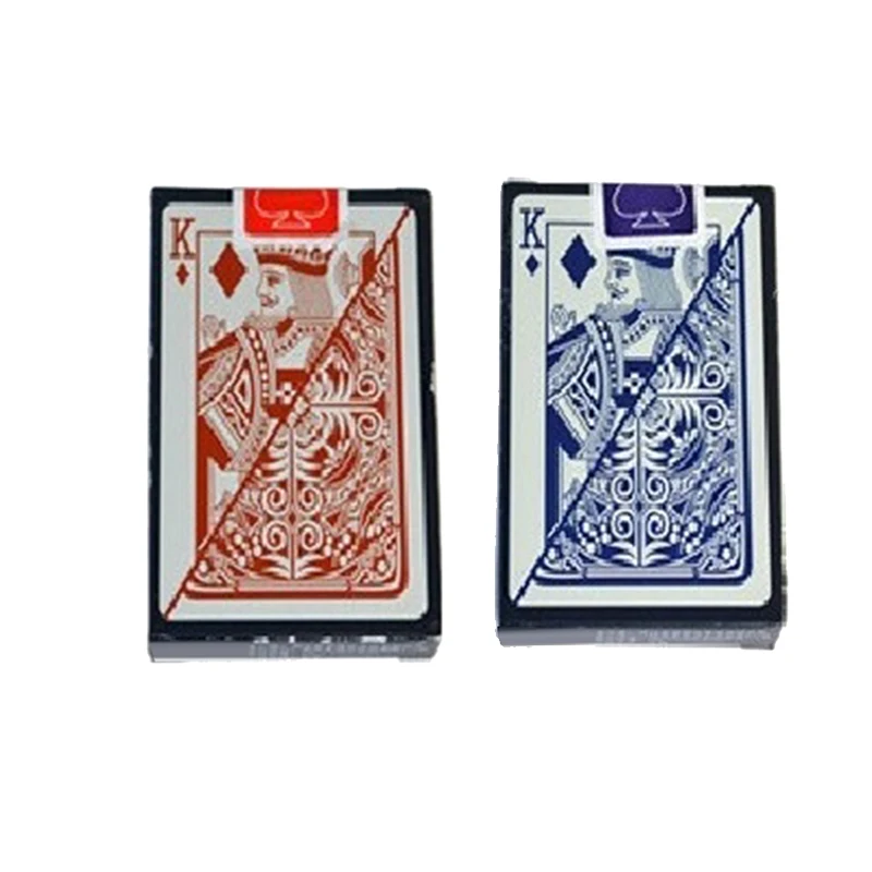 Top!-Poker karten wasserdichte Texas Hold'em Spielkarten Black Jack Plastiks piel karte Pokerspiel Brettspiel karte